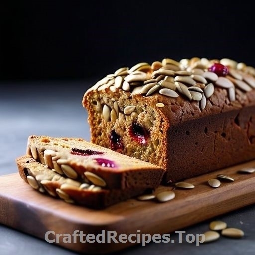 Gluten Free Cranberry and Sunflower Seed Loaf