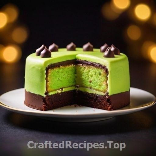 Green Marzipan Cake