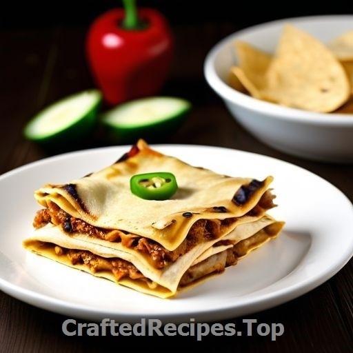 Grilled Chicken Tortilla Lasagna