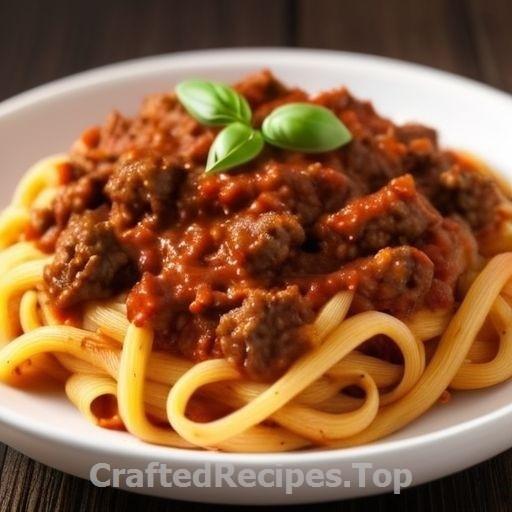 Ground Meat and Carrot Pasta Sauce