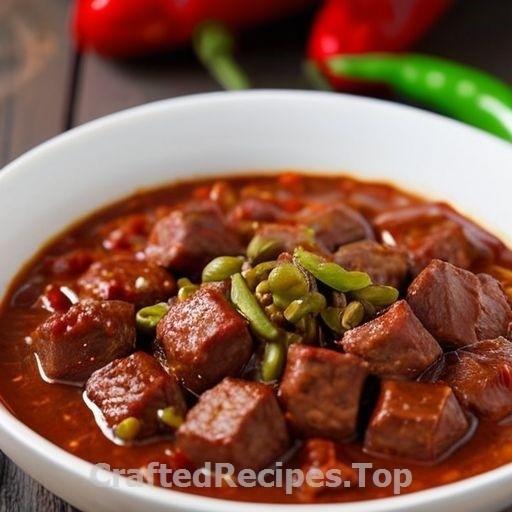 Hearty Chorizo Meat Stew