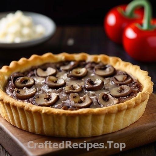 Hearty Meat and Mushroom Tart