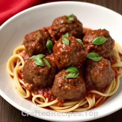Italian Style Meatballs in Tomato Sauce
