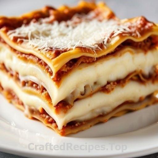 Layered Lasagna with Béchamel Sauce