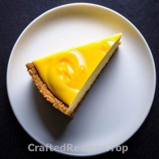 Lemon Cheesecake with Passion Fruit