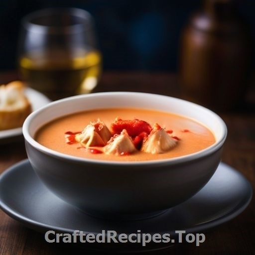 Luxurious Lobster Bisque with Homemade Lobster Broth