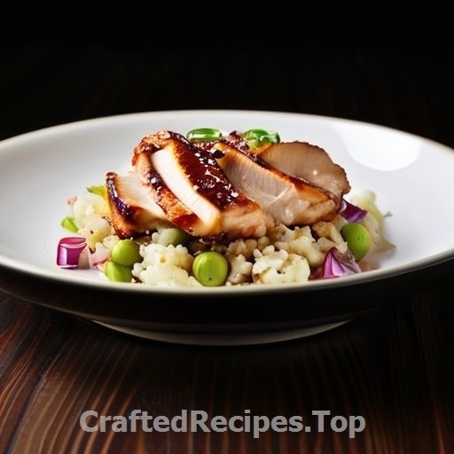 Marinated Chicken Breast with Roasted Cauliflower Salad