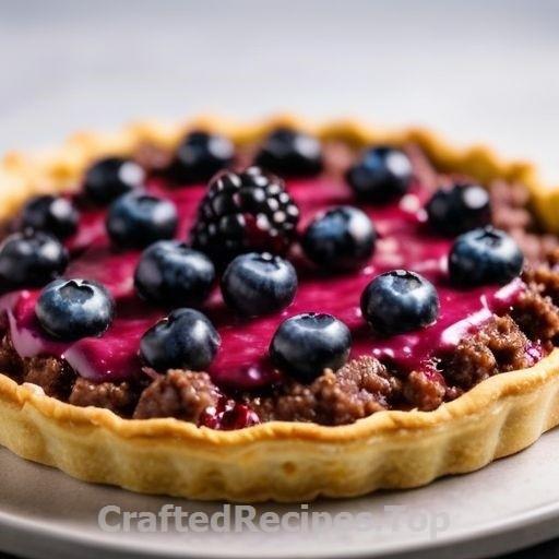 Meat and Berry Taco Tart