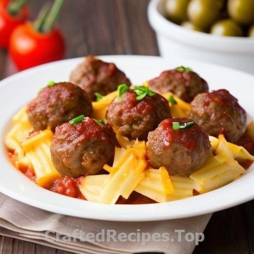 Meatball and Potato Gratin with Orange Salad