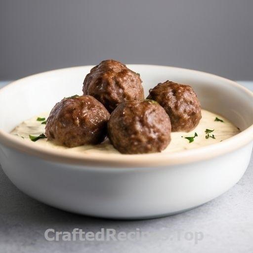 Meatballs in Cream Sauce