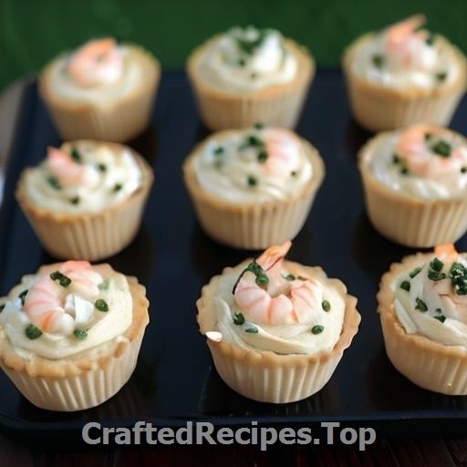 Mini Shrimp and Herb Pastry Cups
