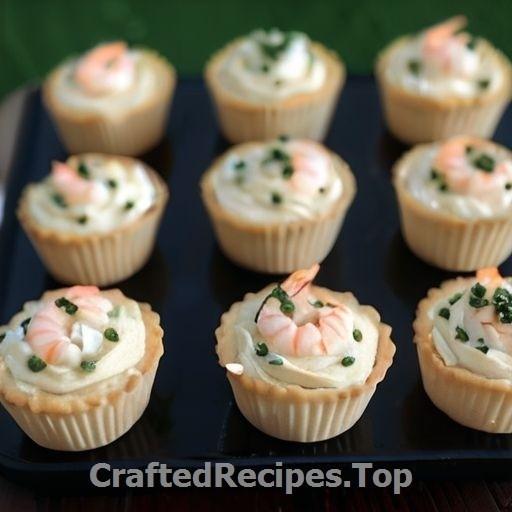 Mini Shrimp and Herb Pastry Cups