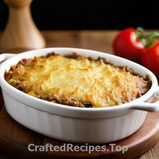 Mustardy Meat and Root Vegetable Gratin