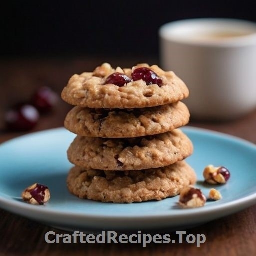 Nutty Oatmeal Cookies with Currants