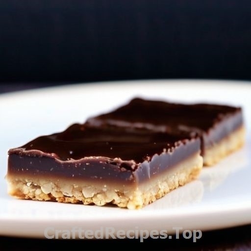 Oat Crunch Bars with Caramel and Chocolate