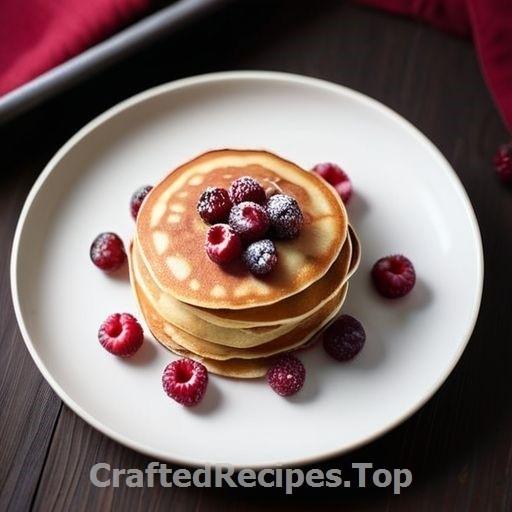 Oven Pancake with Bacon and Lingonberries