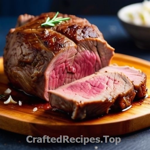 Pan Seared Leg of Lamb with Garlic and Herbs
