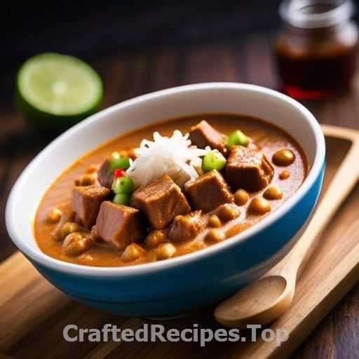 Pork Fillet Curry with Coconut Milk and Lime