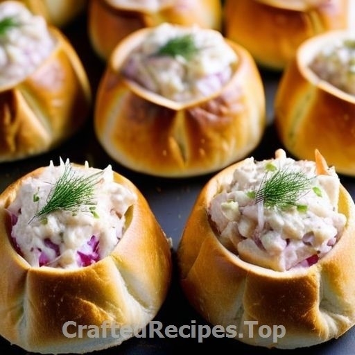 Quick Crab and Horseradish Filling in Bread Bowls