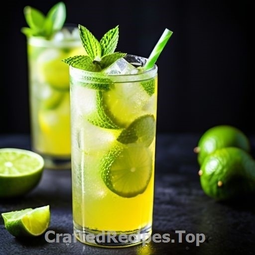 Refreshing Pineapple Mojito with Fresh Mint