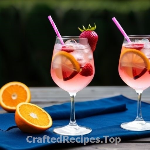 Refreshing Summer Fruit-Infused Rosé Sangria