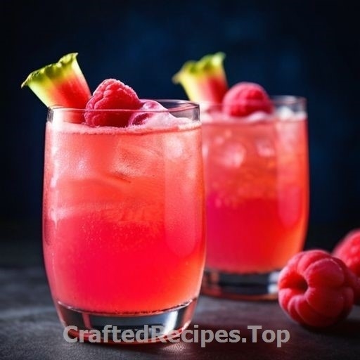 Rhubarb Fizz Cocktail