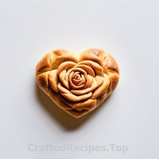 Rose-Shaped Chickpea Bread Rolls