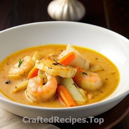 Saffron Fish Stew with Shrimp, Fennel, and Root Vegetables