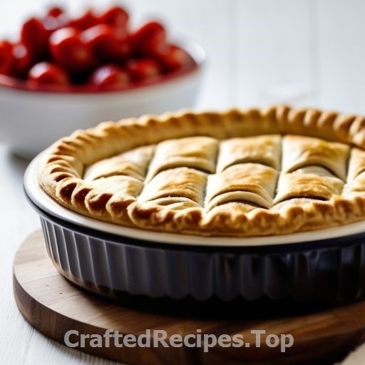 Savory Chicken Pie with Sun-Dried Tomatoes and Olives