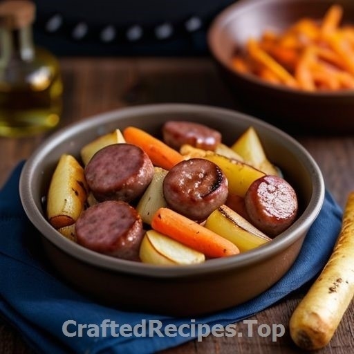 Savory Sausage and Roasted Root Vegetables