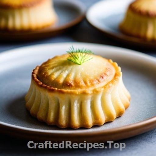 Scallop and Lime Pastry with Dill and Butter