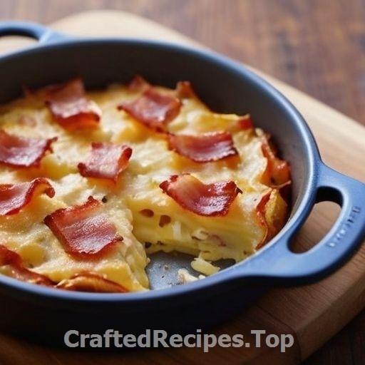 Scalloped Potatoes with Bacon and Cheese