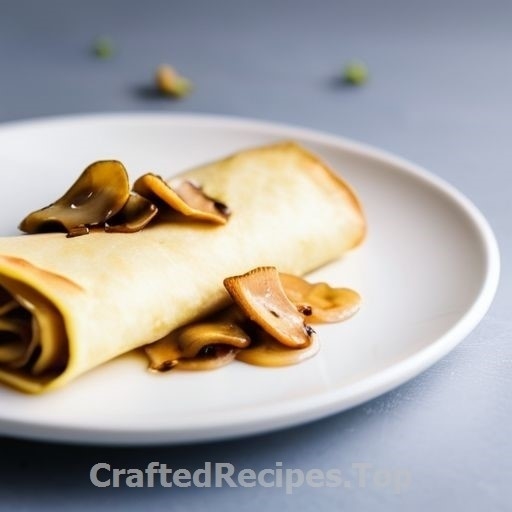 Seafood Crepes with Chanterelle Mushrooms
