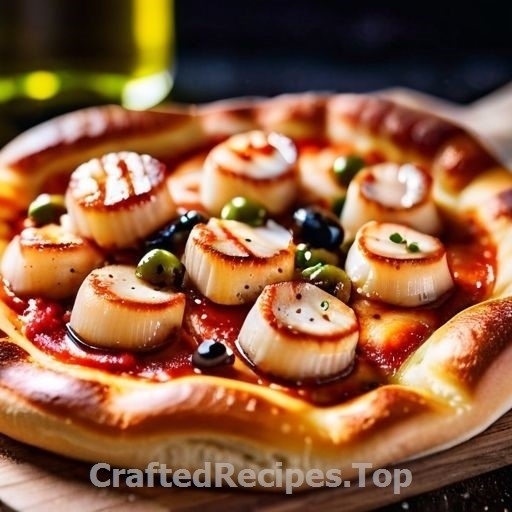Seafood Delight White Pizza