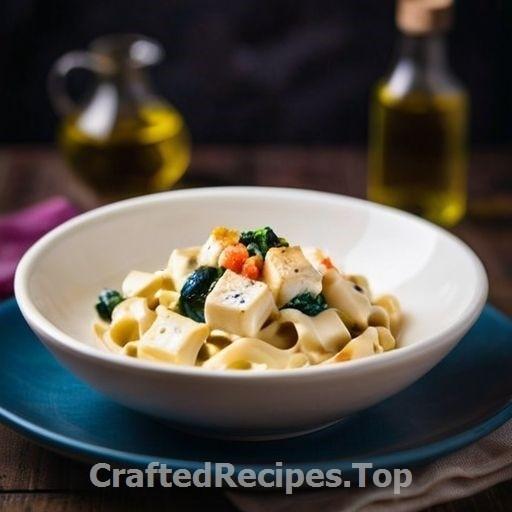 Seafood Delight with Tagliatelle and Soft Cheese