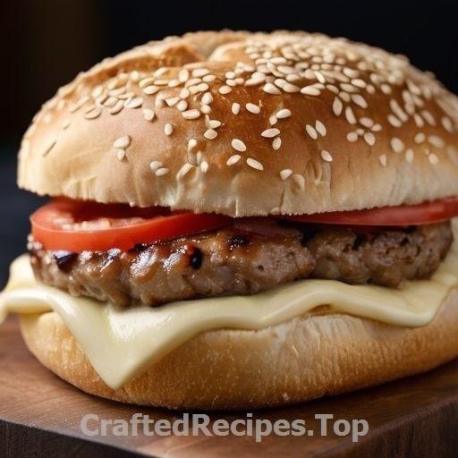 Sesame Seed Hamburger Bread
