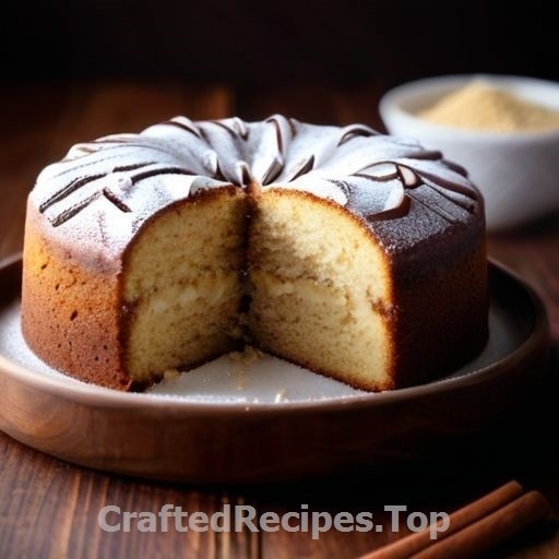 Soft and Delicious Almond Cake with Cinnamon