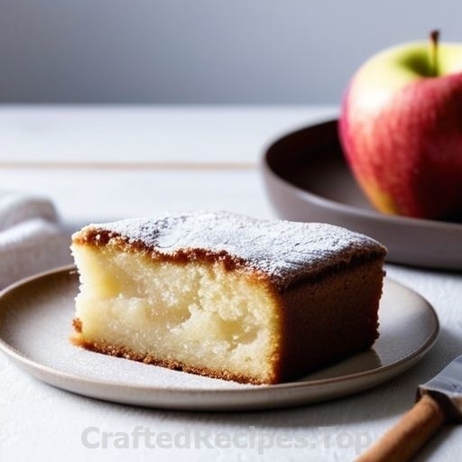 Soft Apple Cake with Cinnamon