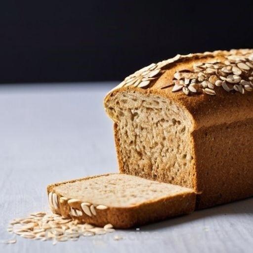 Soft Oat Bread with Graham Flour