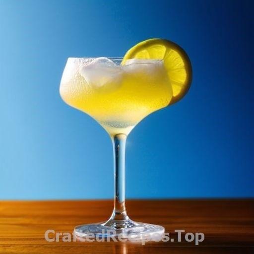 Sparkling Lemon Drop Cocktail
