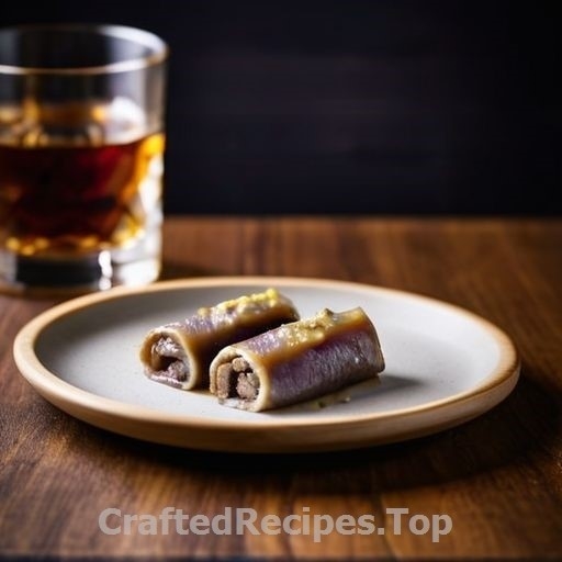 Spicy Mustard Herring with Smoky Whiskey