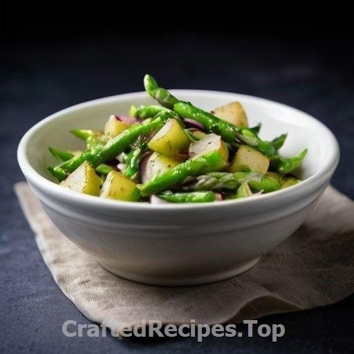 Spring Potato Salad with Asparagus and Mustard Dressing