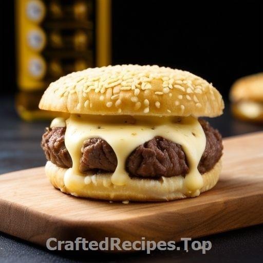 Stuffed Beef Patties with Mustard and Fresh Cheese