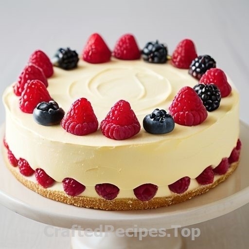 Summer Berry Pinocchio Cake with Lemoncello