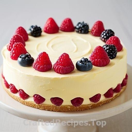 Summer Berry Pinocchio Cake with Lemoncello