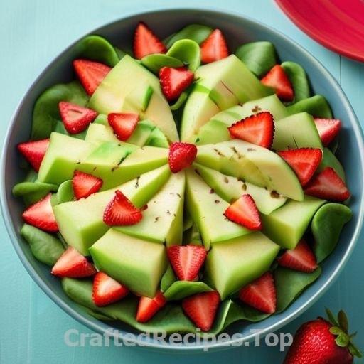 Summer Salad with Strawberries and Melon