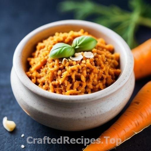 Sun-Dried Carrot Top Pesto
