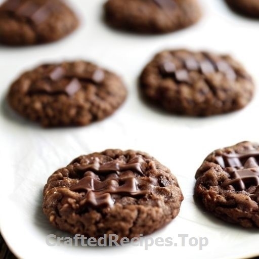 Swedish Chocolate Oatmeal Cookies