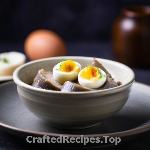 Swedish Pickled Herring with Egg and Dill