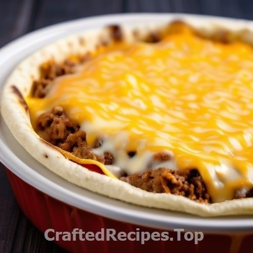 Taco Meat Gratin
